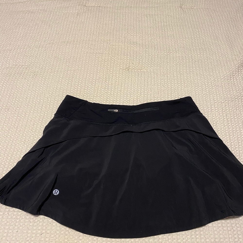 Black Lululemon Tennis Skirt